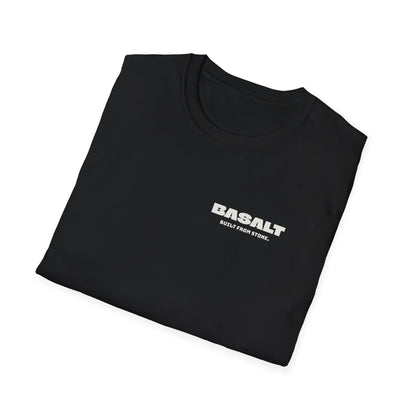 BASALT Minimalist Cotton Tee | Unisex Regular Fit T-Shirt