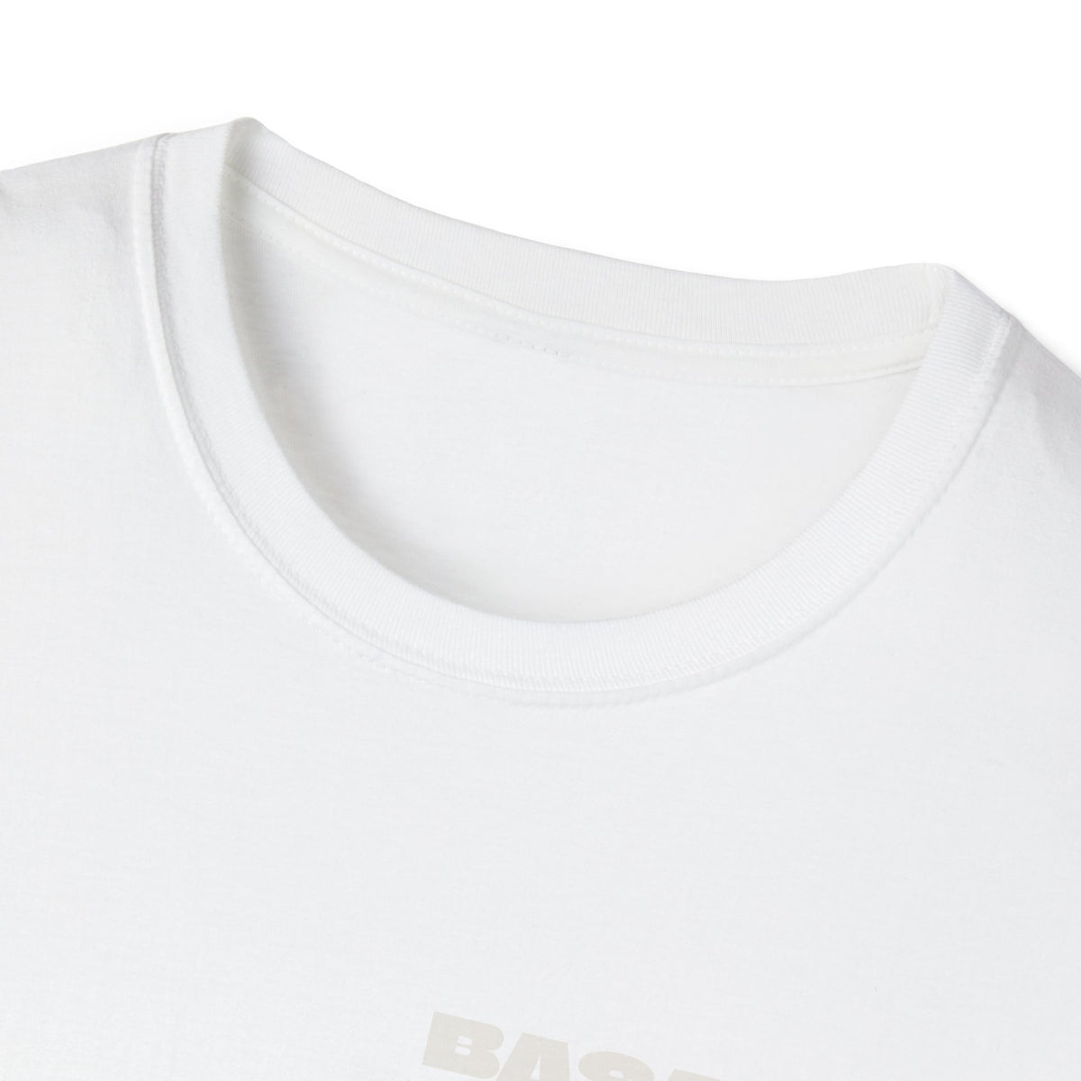 BASALT Minimalist Cotton Tee | Unisex Regular Fit T-Shirt