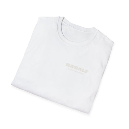 BASALT Minimalist Cotton Tee | Unisex Regular Fit T-Shirt
